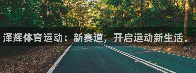 必一运动体育：泽辉体育运动：新赛道，开启运动新生活。