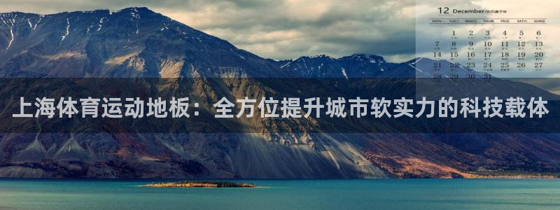 必一运动体育官网入口：上海体育运动地板：全方位提升城市软实力的科技载体